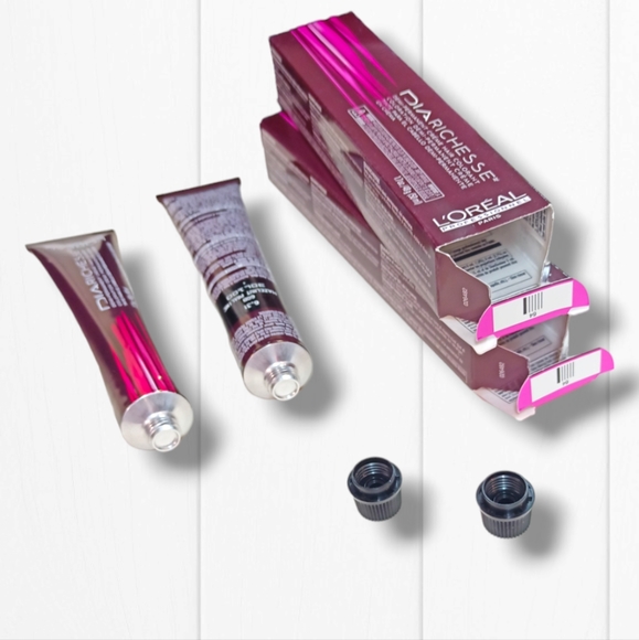 L'Oreal Professionnel DIARichesse 2 Tubes Ammonia-Free 6.31/6GB Hazelnut Praline - Picture 11 of 16